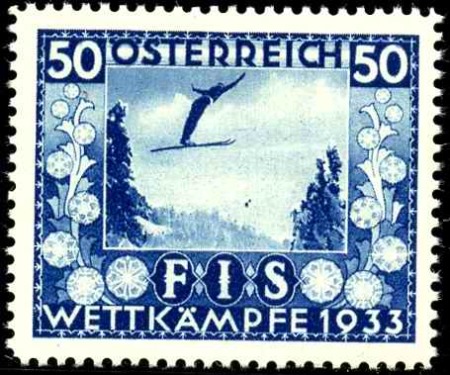 N°426/429 championnat du monde de ski 4 valeurs ne