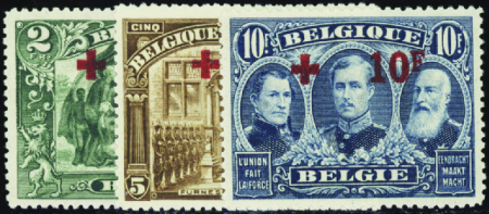 N°150/163 Croix-rouge 14 valeurs neuf * TB