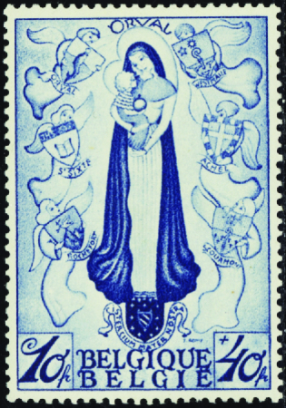 N°363/374 série d'Orval 12 valeurs neuf * TB