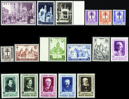 N°868/875 + 892/897 17 valeurs neuf ** TB