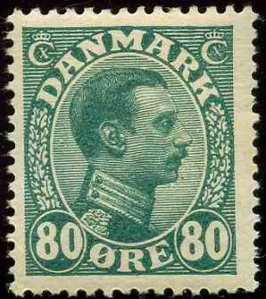 N°81 80ö vert-bleu neuf ** TB