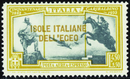 POSTE AERIENNE N°14/20 Garibaldi 7 valeurs neuf **