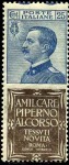 TIMBRES PUBLICITAIRES N°79 25c bleu et brun public