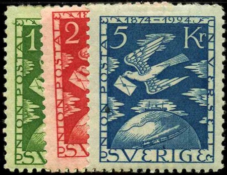 N°178/192 UPU 15 valeurs neuf * TB