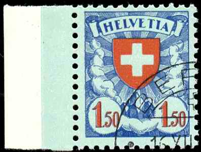 N°2101f50 bleu et rouge sur bleu papier couché lis