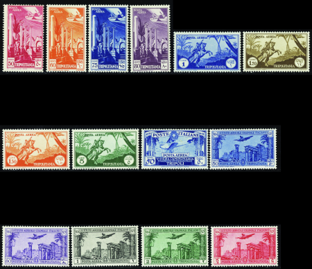 POSTE AERIENNE N°8/20  14 valeurs neuf * TB