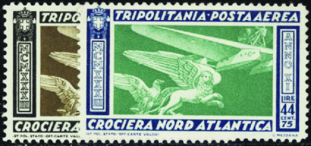 POSTE AERIENNE N°37/38 escadron Balboa 2 valeurs neuf ** TB