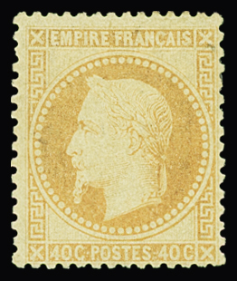 N°31 40c orange, neuf *, B/TB. Signé Calves