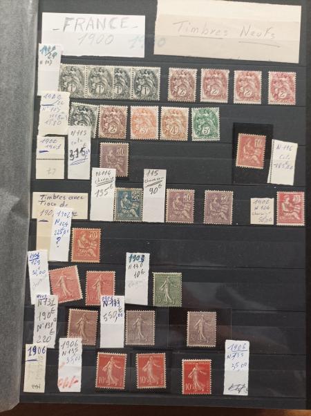 1840-2007, Collection essentiellement d'EUROPE neuf et obl.