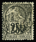 N°1 à 3 les 3 valeurs obl. CaD TAMATAVE, TB. Tous signés