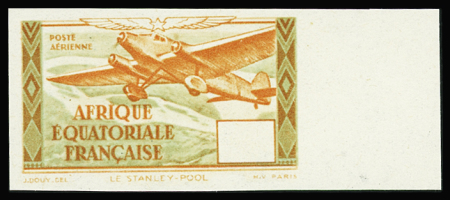 POSTE AERIENNE Au type b en couleur non émise, sans