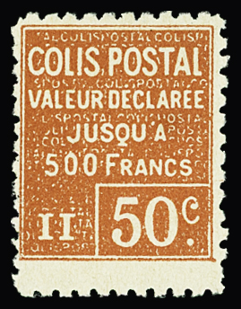 N°56 50c rouge (e), neuf ** (petite imperfection),