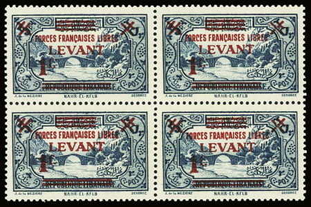 N°41/43 Timbre de Syrie et timbres du Grand-Liban surchargés