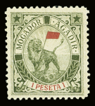 N°76/82 série complète MOGADOR A AGADIR, neuf ** (gomme