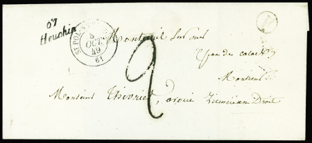 Cursive "61 HEUCHIN" noir + CaD T15 ST-POL-S-TERNOISE