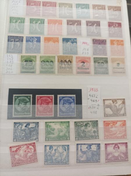 1922-95, une collection d'ALLEMAGNE en un classeur