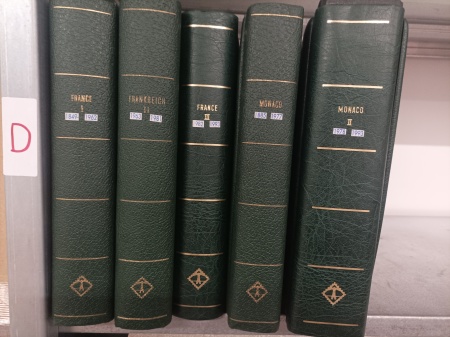 1849-1995, une collection de FRANCE en 3 albums Leuchtturm,