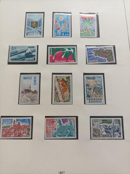 1977-2005, Deux collections de FRANCE en neuf **, une