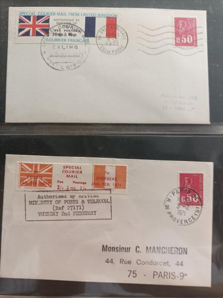 1946-1997, Grève, collection en un classeur de lettres