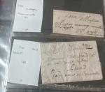 1660-1845, Collection de lettres du PAS DE CALAIS (et