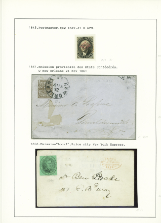 1847-1945 Strong mint and used collection housed in