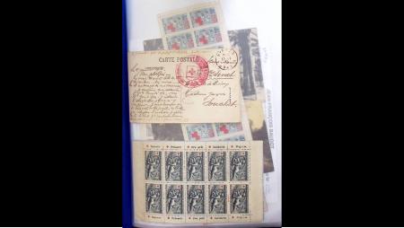1914-80 CROIX-ROUGE : bel ensemble en un classeur souple