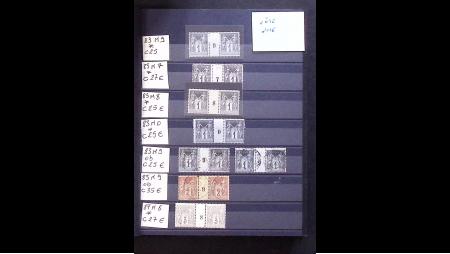 1890-1925 MILLESIMES : Collection spécialisée en un