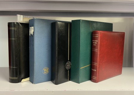 1849-1960 Collection de PARTICULARTÉS en cinq classeurs