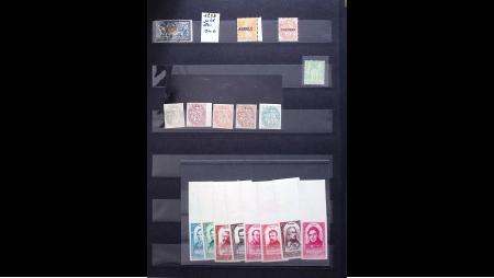 1849-1960 Collection de PARTICULARTÉS en cinq classeurs