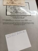 ENTREES MARITIMES 1835-1923, Collection en deux albums