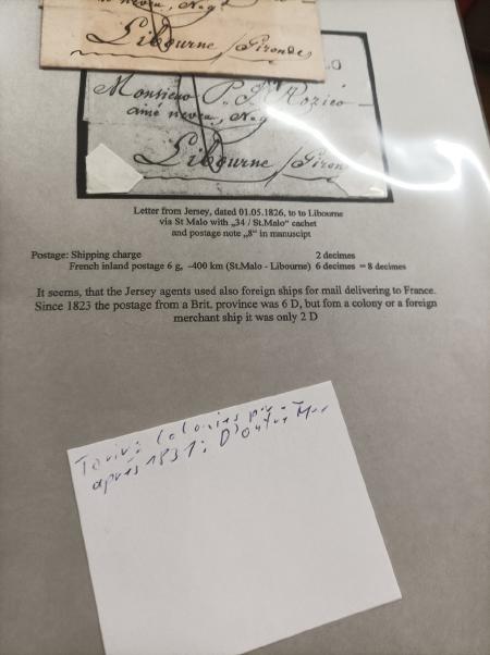 ENTREES MARITIMES 1835-1923, Collection en deux albums