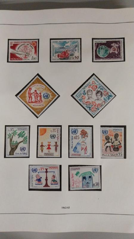 1960-1995, Lot du monde entier, avec une collection