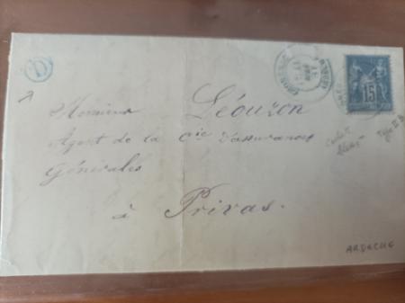 1831-1957, Collection de lettres, télégrammes, entiers