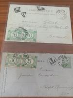 1880-1900, Lot de lettres de ROUMANIE, avec différents