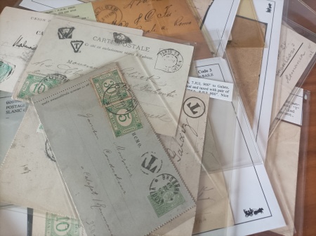 1880-1900, Lot de lettres de ROUMANIE, avec différents