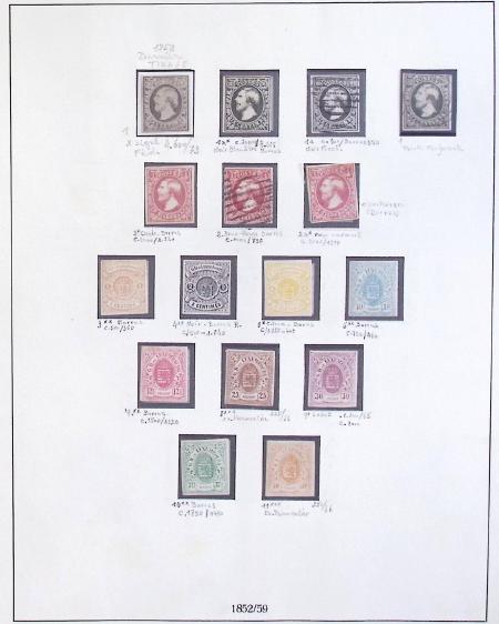 1852-1971 Important collection of Luxemburg in two