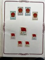 1949-1970 Mint and used collection in two large deluxe albums