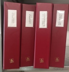 1729-2013, Collection de lettres en 4 classeurs du