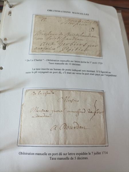 1729-2013, Collection de lettres en 4 classeurs du