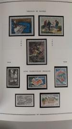 1960-2020,  Lot de France neufs pour faciales, en classeurs,