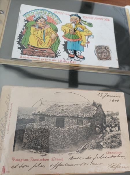 GERMAN PO IN CHINA, attractive covers and stationery,