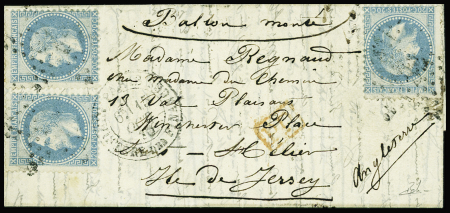 JERSEY Ballon Monté pour St Hélier avec trois n°29B