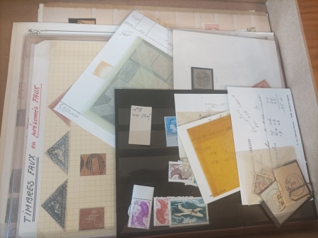 1860-1930, Lot de Faux, avec France avec Pasteur et