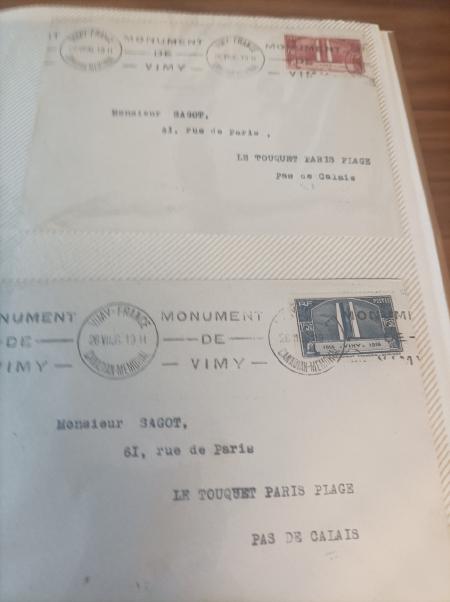 1936-1953, Collection de PREMIER JOUR en un album,