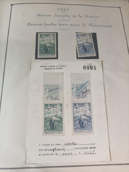 1954-1979, Collection intéressante en 2 albums provenant