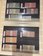 1872-1985 Joli lot composé d'une part de timbres de