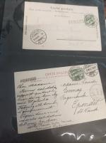 1865-2000 Lot de 180 lettres et cartes dont une partie