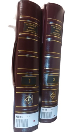 EUROPA CEPT, 1951-1992, Collection en 2 classeurs sur