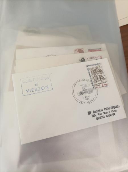 1900ca-90 AUTOMOBILE Thematics group in 8 large folders