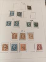 1849-1993 Ensemble de 13albums ou classeurs de France,